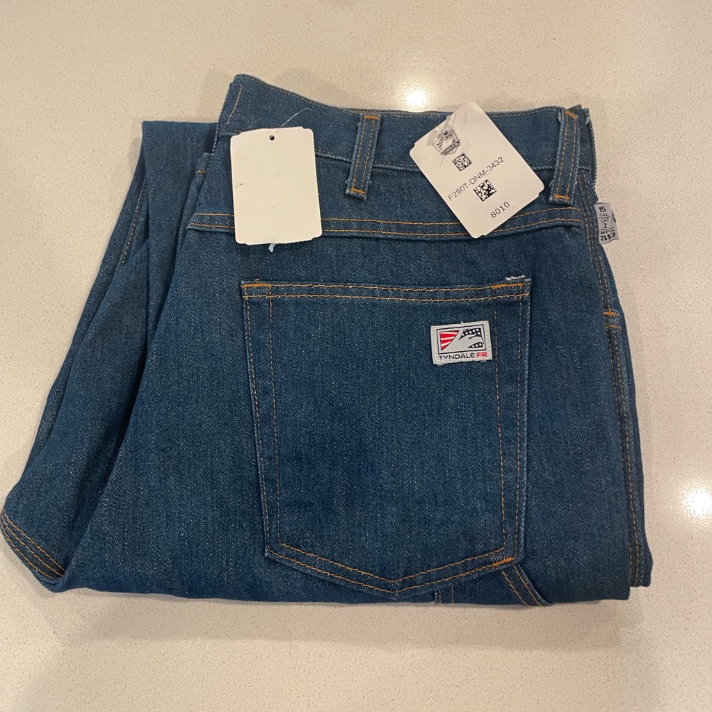 Tyndale Arc Rated Fire Resistance Pants 2112 Cat 2 Size 34x32